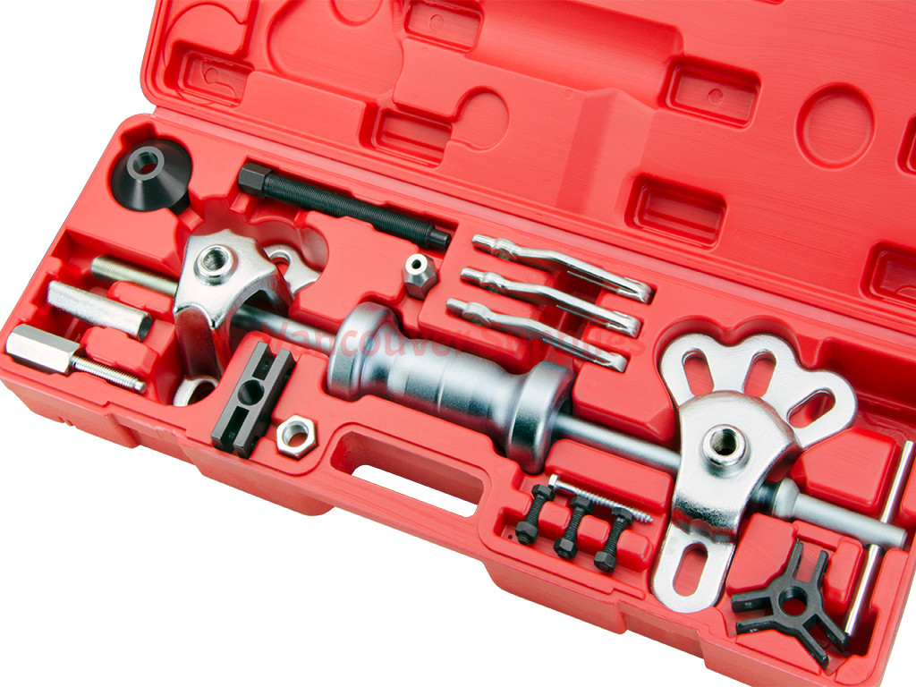 9 Way Steel Slide Hammer Set Axle Wheel Bearing Dent Hub